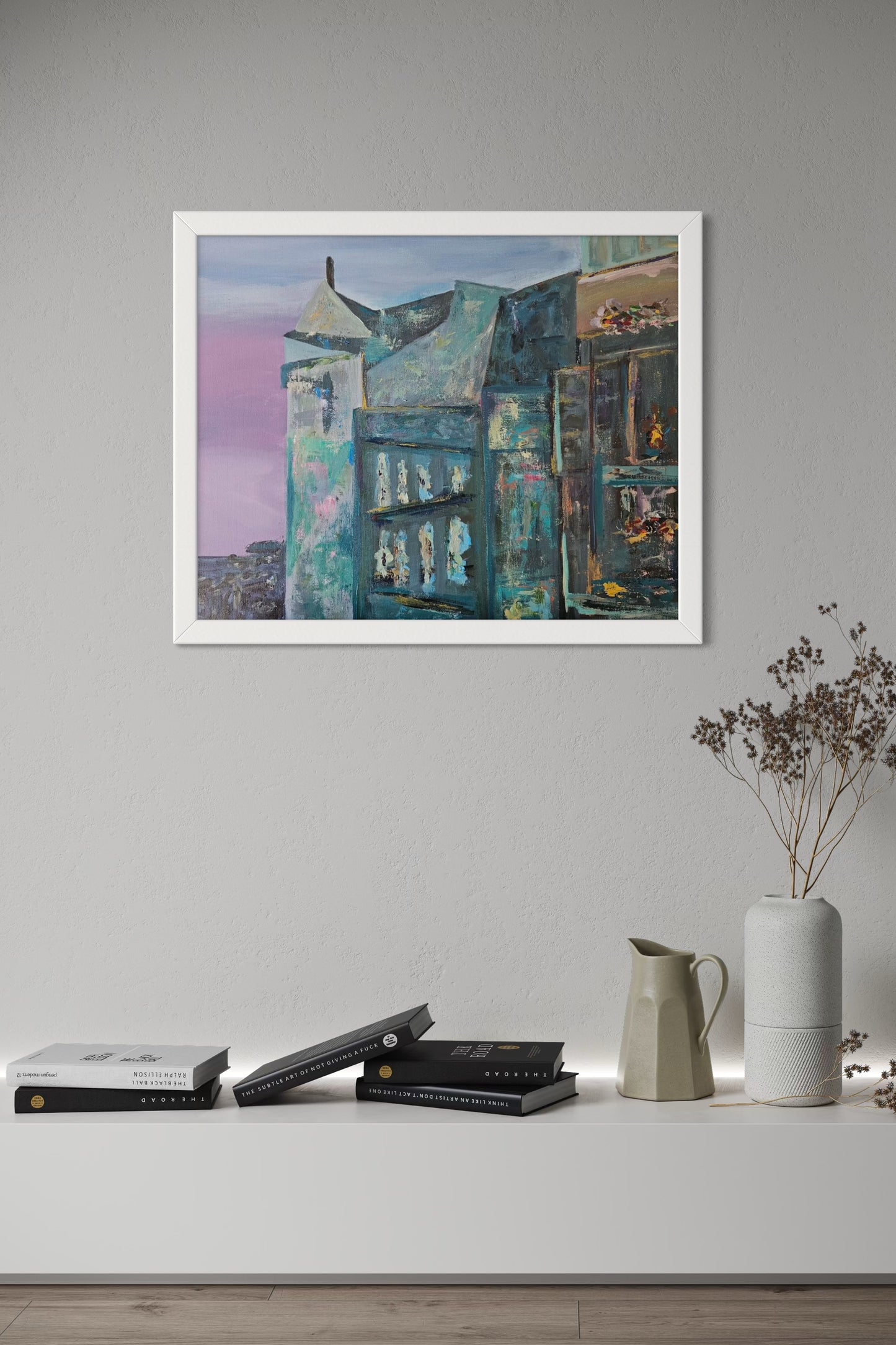 Whimsical Vienna (18" x 22")