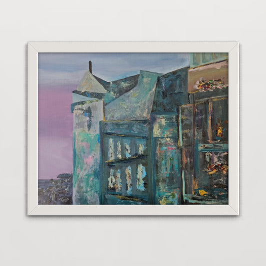Whimsical Vienna (18" x 22")