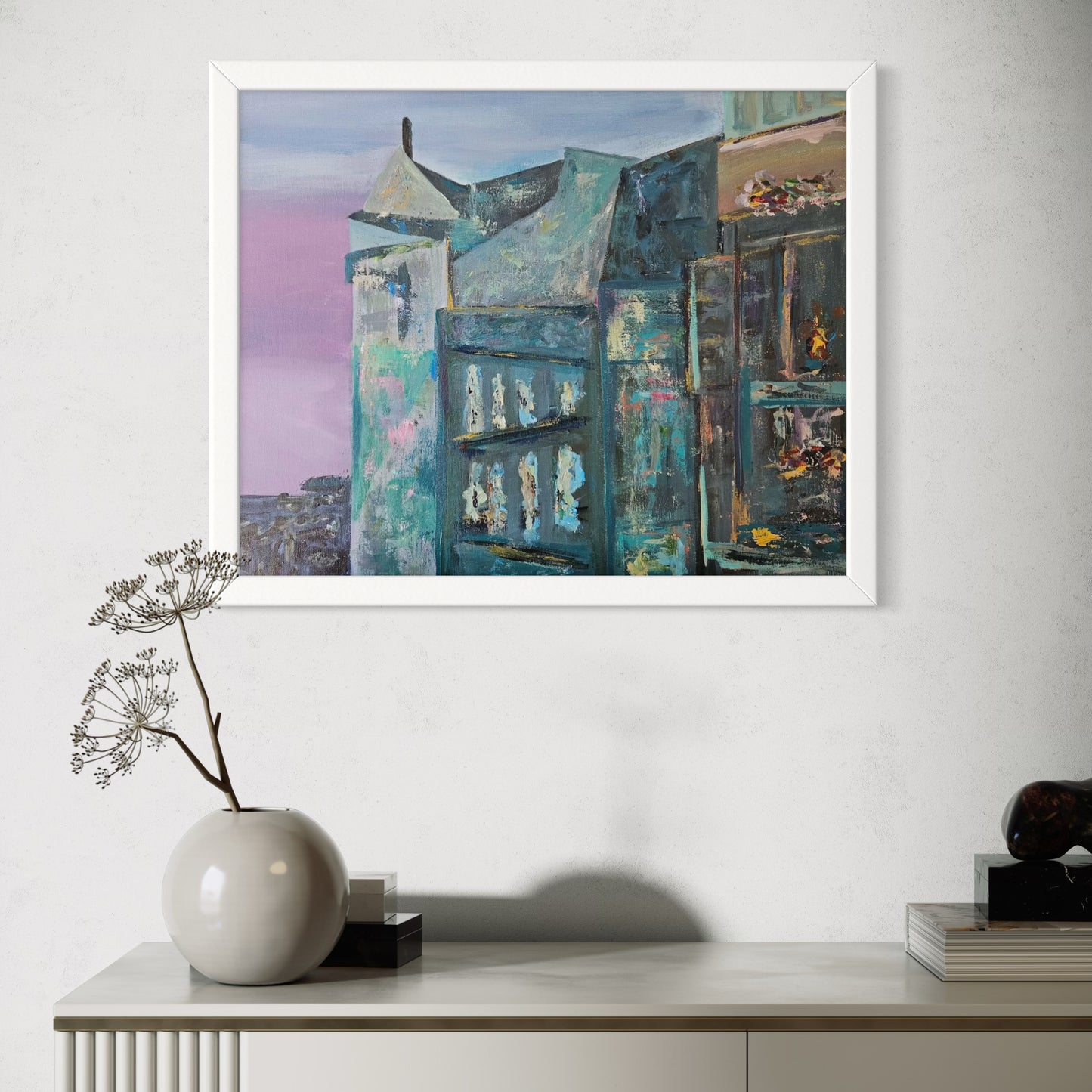 Whimsical Vienna (18" x 22")