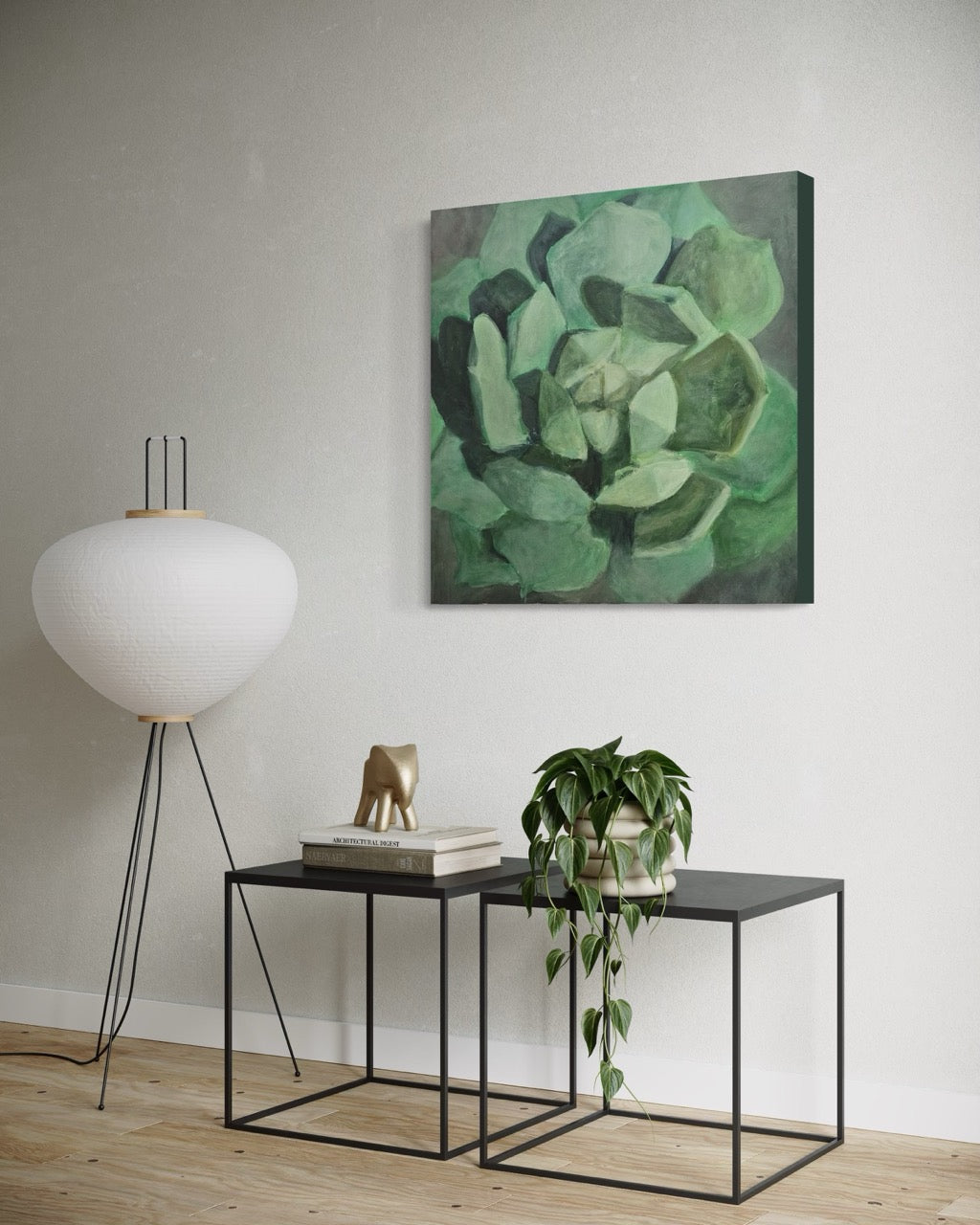 Sprout & Shadow #2 (20"x20")
