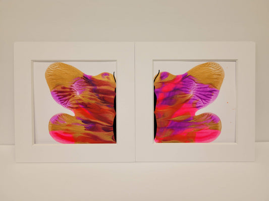 Soulmates (8"x16" diptych)