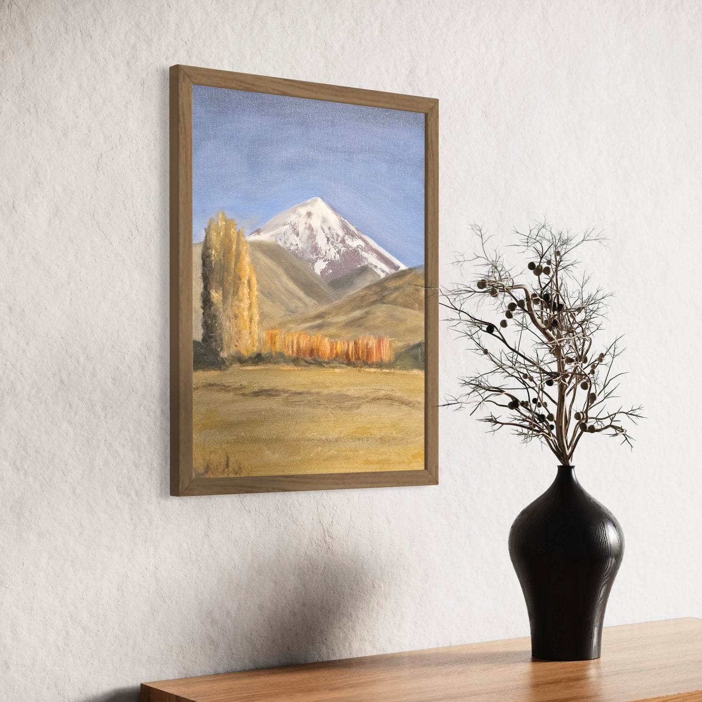 Golden Alps (13" x 17")