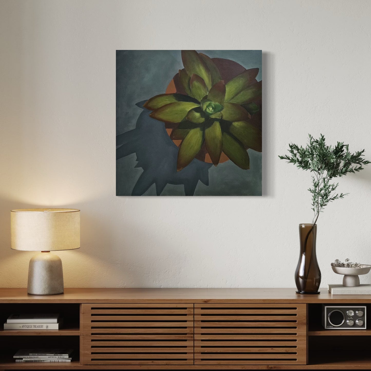 Sprout & Shadow #1 (20"x20")